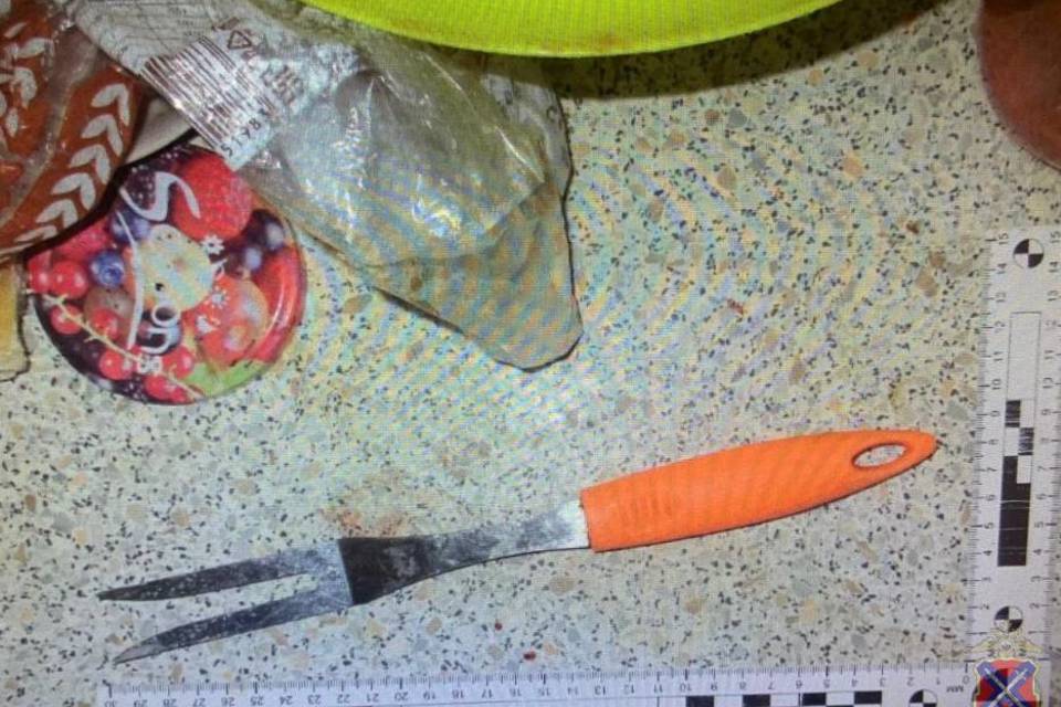 Под Волгоградом женщина едва не убила мужа ножом и вилкой