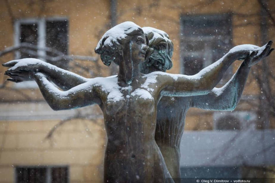 Ночные морозы до -8º и снег обещают волгоградцам на неделе