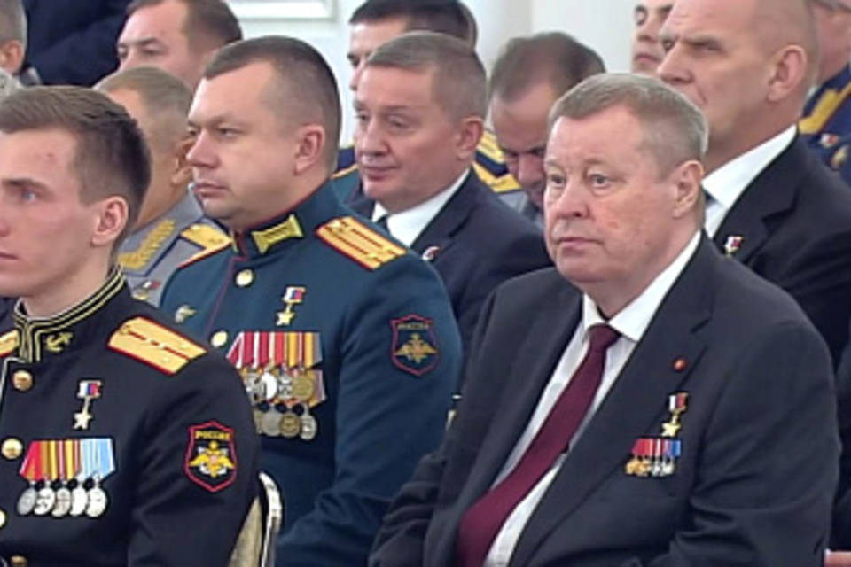 Губернатор Бочаров принимает участие в торжественном мероприятии в Кремле