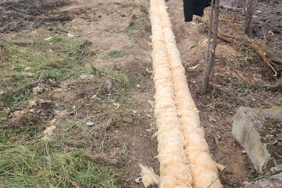 Теплосети на юге Волгограда «одевают» в зимнее