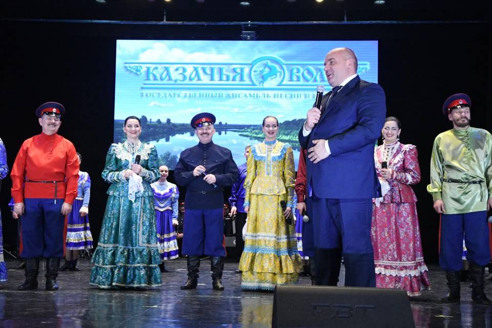 Ансамбль «Казачья воля» получил государственные награды Волгоградской области
