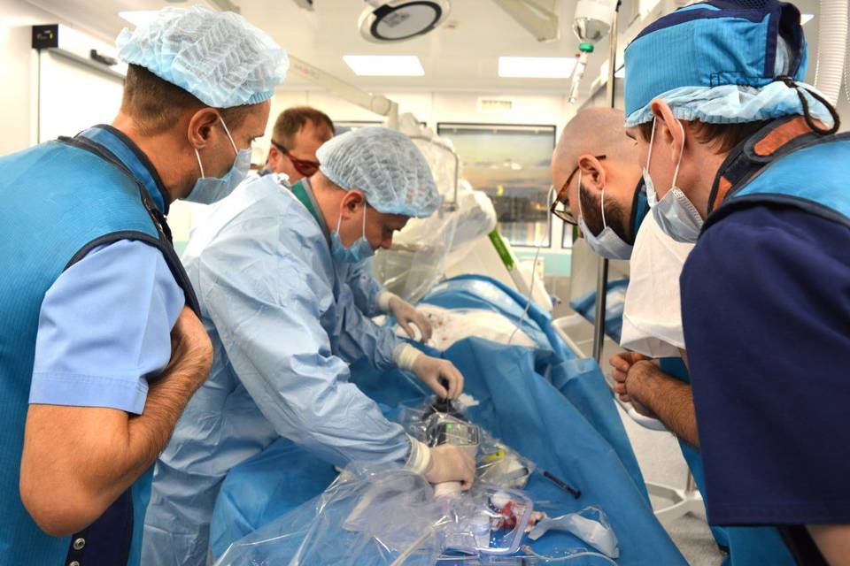 Волгоградские врачи делают уникальное УЗИ внутри сосудов