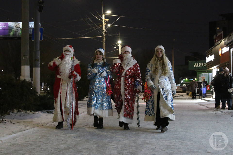 В Волгограде можно встретить «Новогодний патруль»