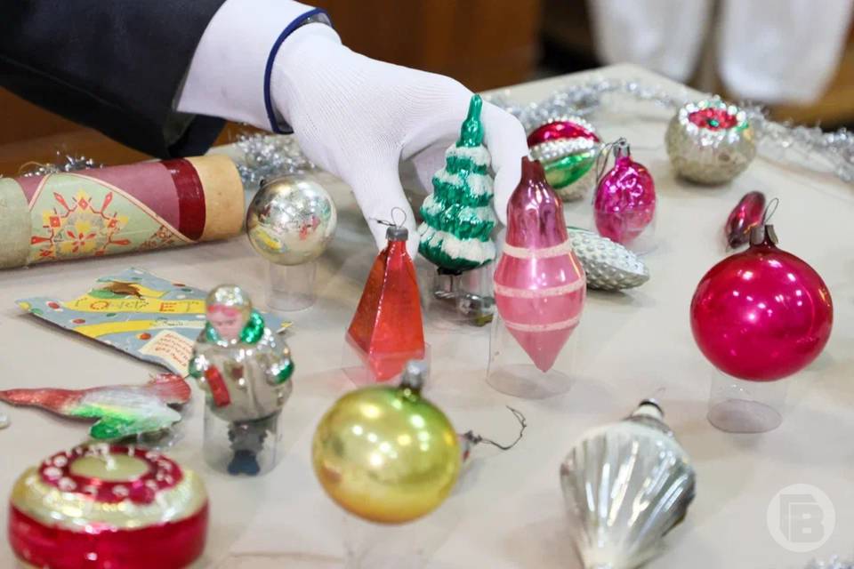 Советские елочные игрушки возвращают волгоградцев в атмосферу детства