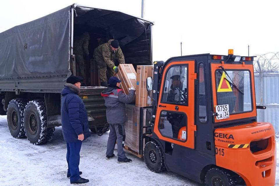 Новый гуманитарный груз отправила Волгоградская область на СВО