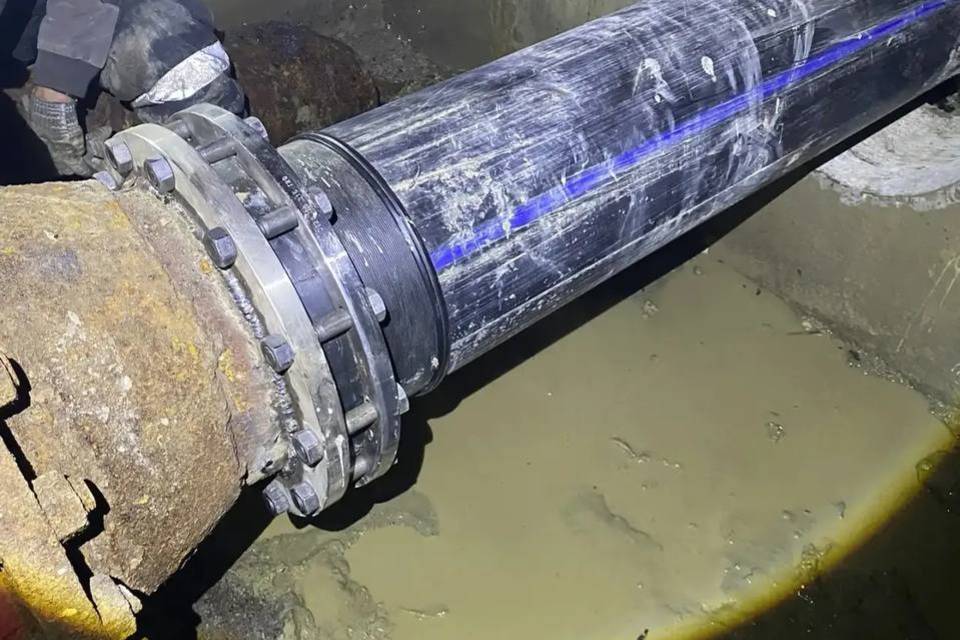 Участок водовода заменили спустя 40 лет на юге Волгограда