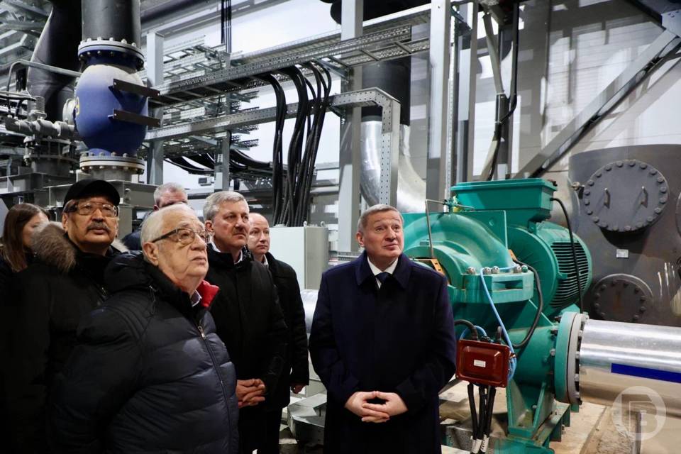 Бочаров: новая котельная обеспечивает теплом 40 тысяч волгоградцев