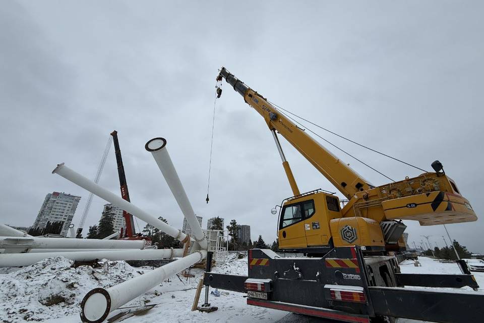 Колесо обозрения демонтировали в ЦПКиО Волгограда