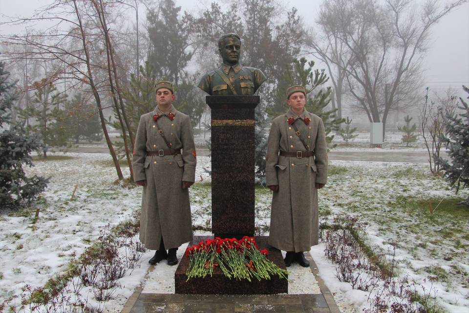 В Волгограде почтили память начальника УНКВД Сталинграда Воронина