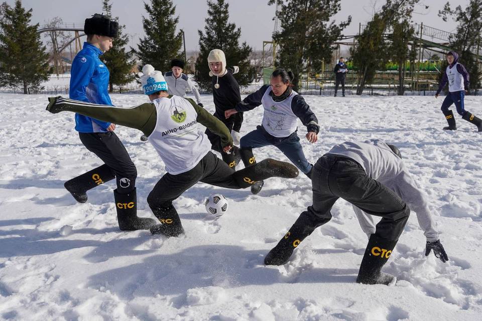 В ЦПКиО Волгограда пройдет турнир по валенкоболу 17 января