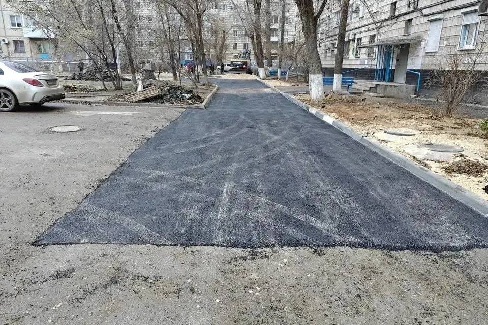 Около 40 500 м² асфальта в Волгограде восстановили «Концессии»