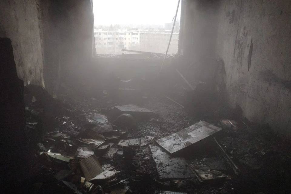 Волгоградская прокуратура проверяет пожар в одной из квартир многоэтажки