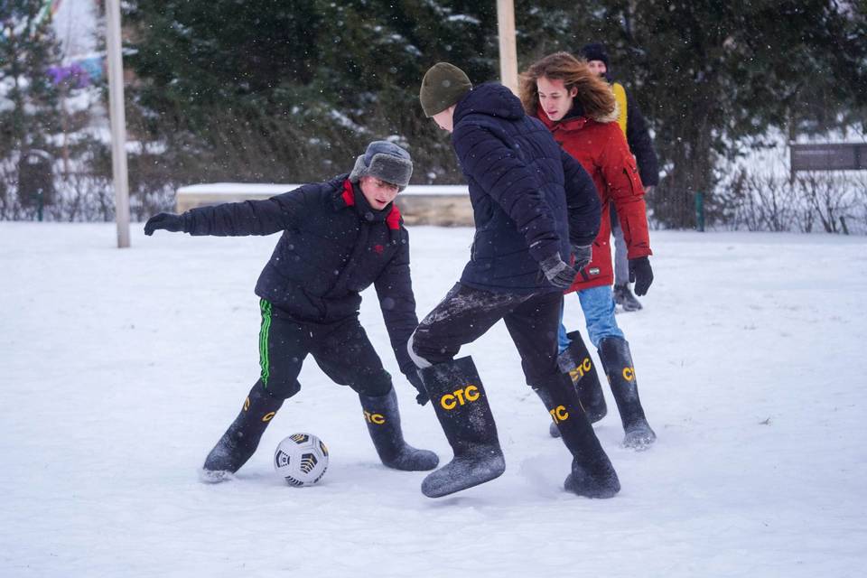 Турнир по футболу в валенках прошел в Волгограде