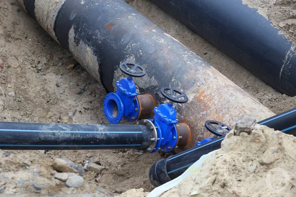 Работы на трубопроводе проведут в ночь с 21 на 22 января на севере Волгограда
