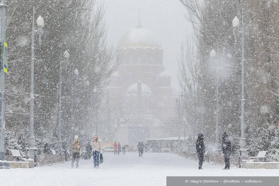 Крепкие морозы ожидают волгоградцев на выходных