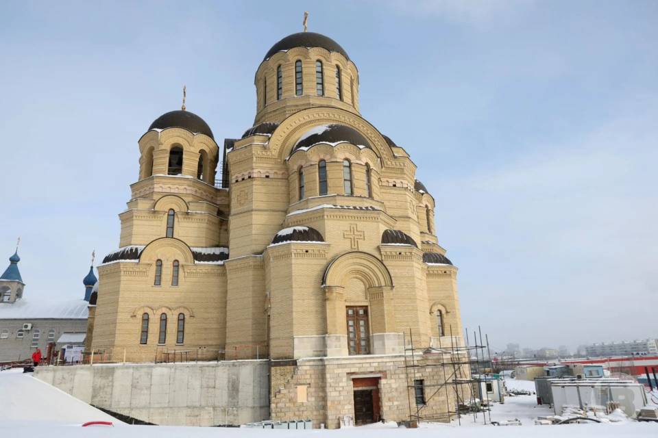 У храма Иоанна Кронштадского в Волгограде высадят 700 деревьев и сделают парк