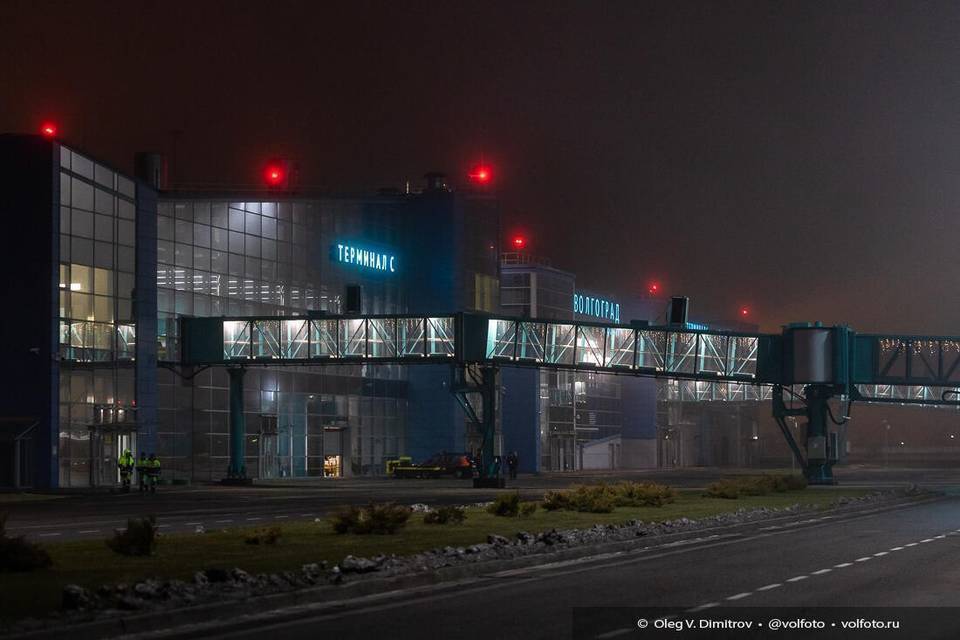 Аэропорт Волгограда закрыли ночью 25 января