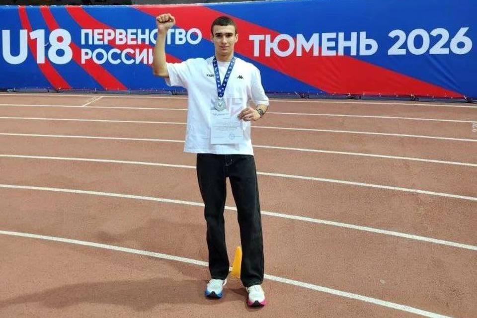 Серебро завоевал волгоградский бегун на юношеском первенстве России