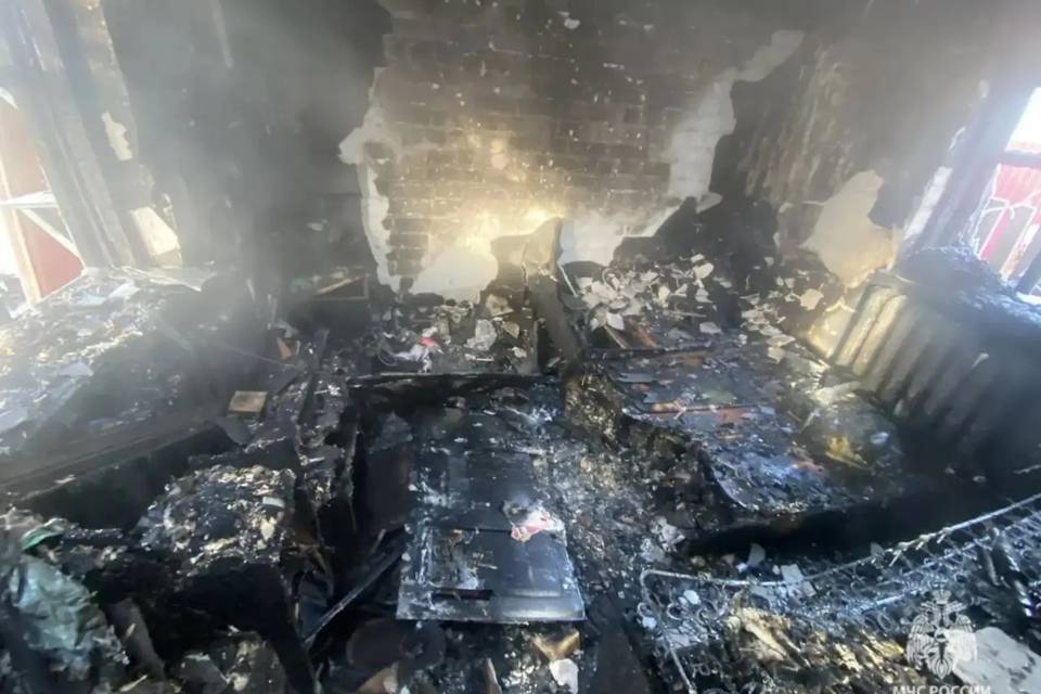 Под Волгоградом из-за вспыхнувшего телевизора пострадал ребенок