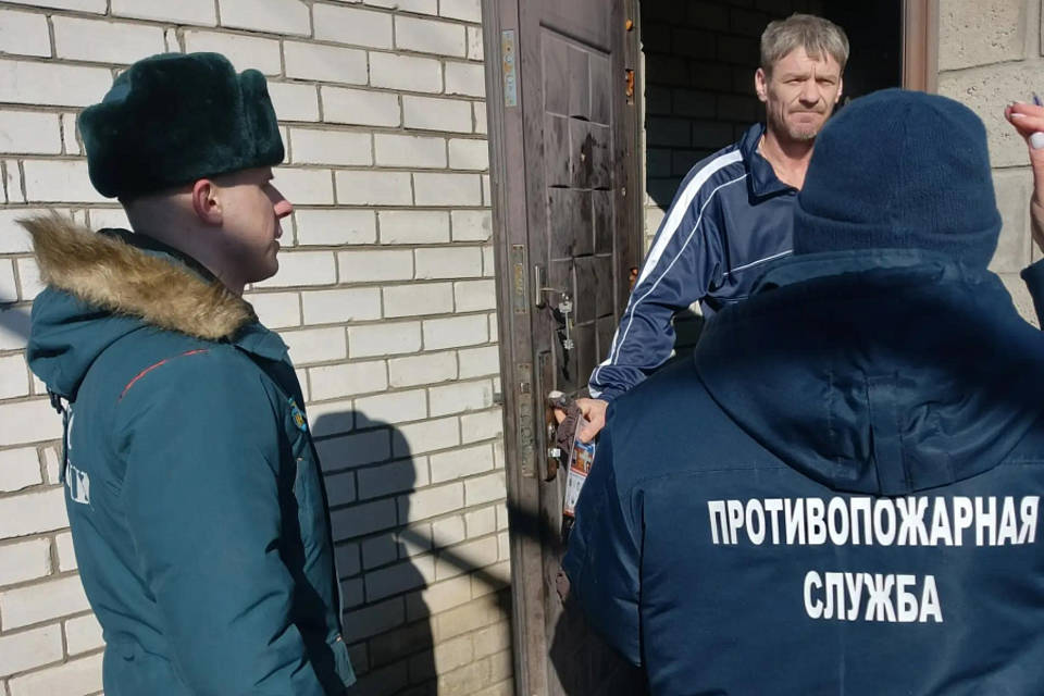 Пожарные рейдом идут по частному сектору в Волгоградской области