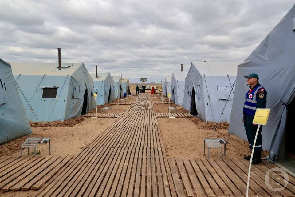 Учения по гражданской обороне начались под Волгоградом