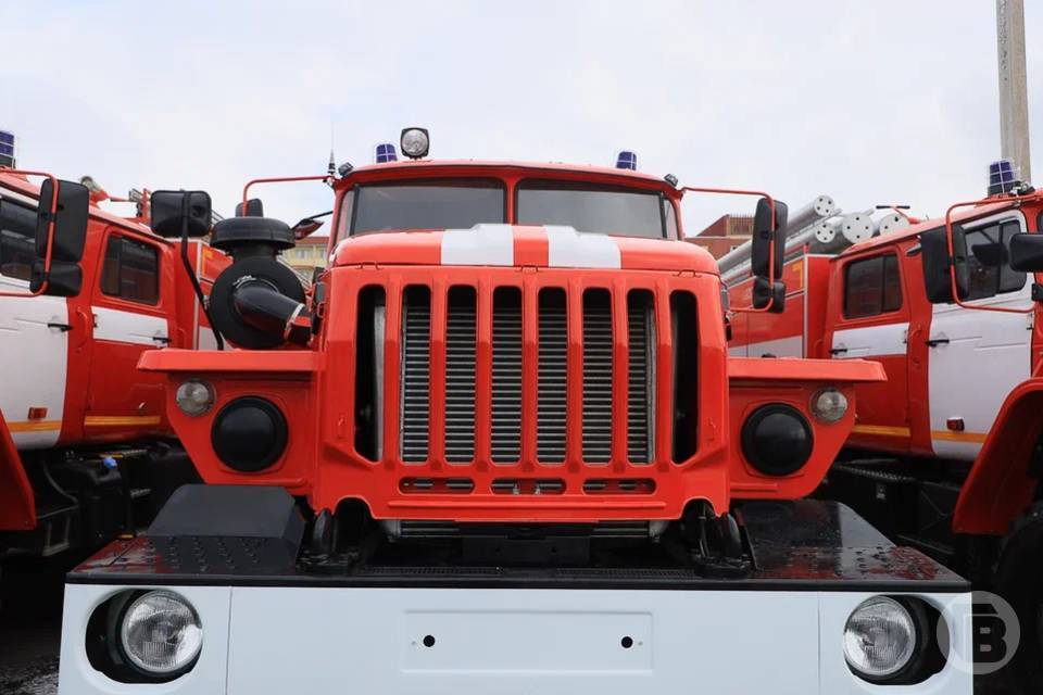 Металлический вагончик горел под Волгоградом утром 17 февраля