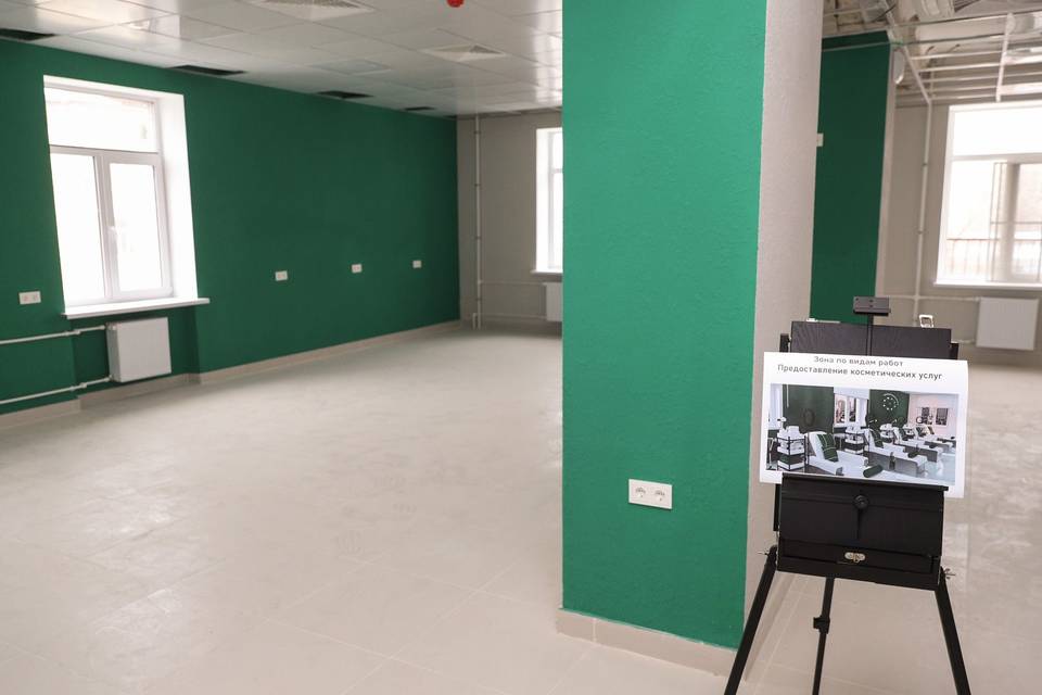 Волгоградский технологический колледж отремонтирован на 50%