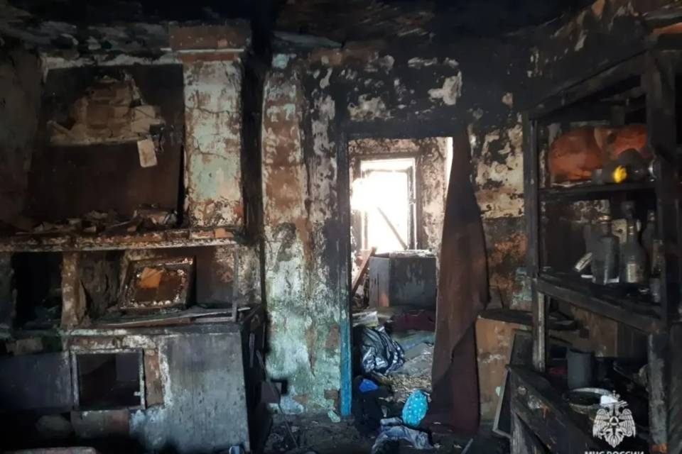 Неосторожность при курении стала причиной гибели волгоградца на пожаре