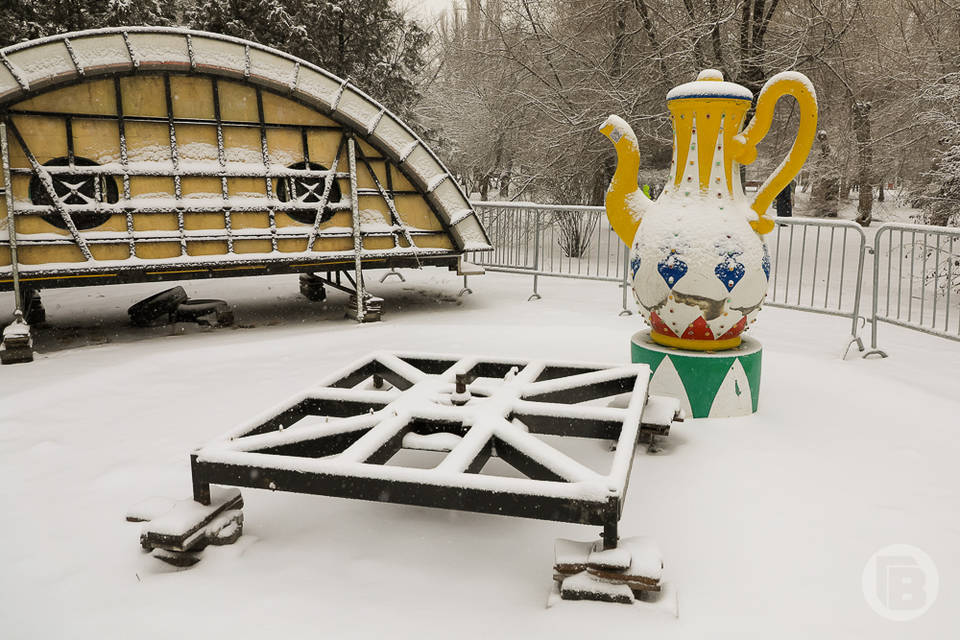 Три мощных снегопада пройдут в Волгограде