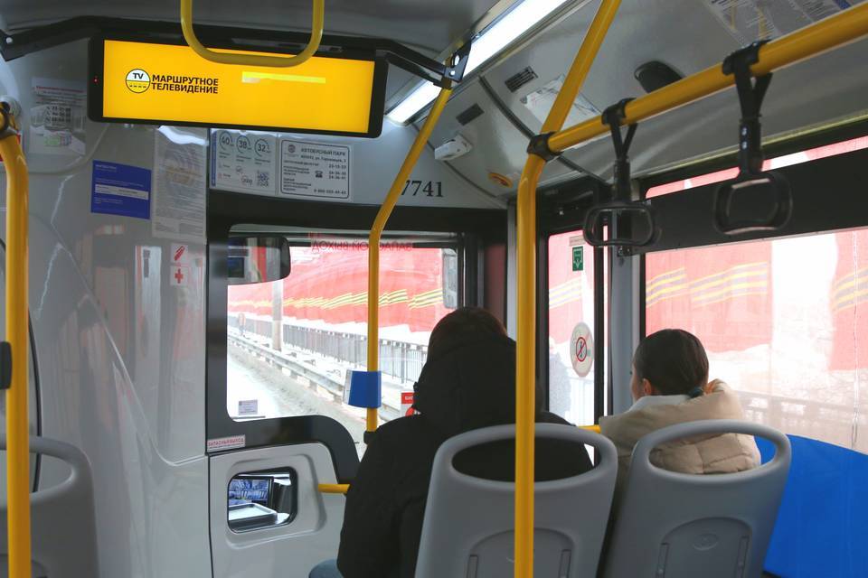 Автобусы маршрута №41а за месяц перевезли 72 тысячи пассажиров