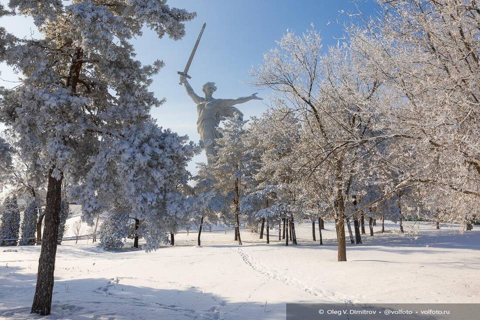 В Волгоградской области выдалась самая снежная зима за 10 лет