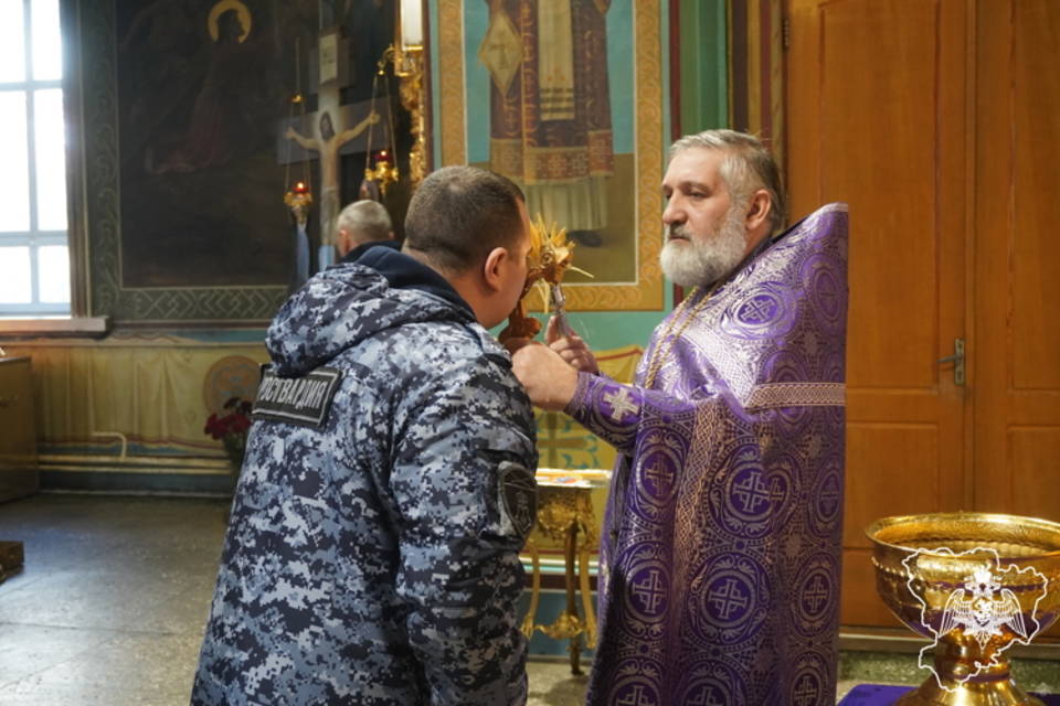 В Волгограде помолились за здоровье правоохранителей