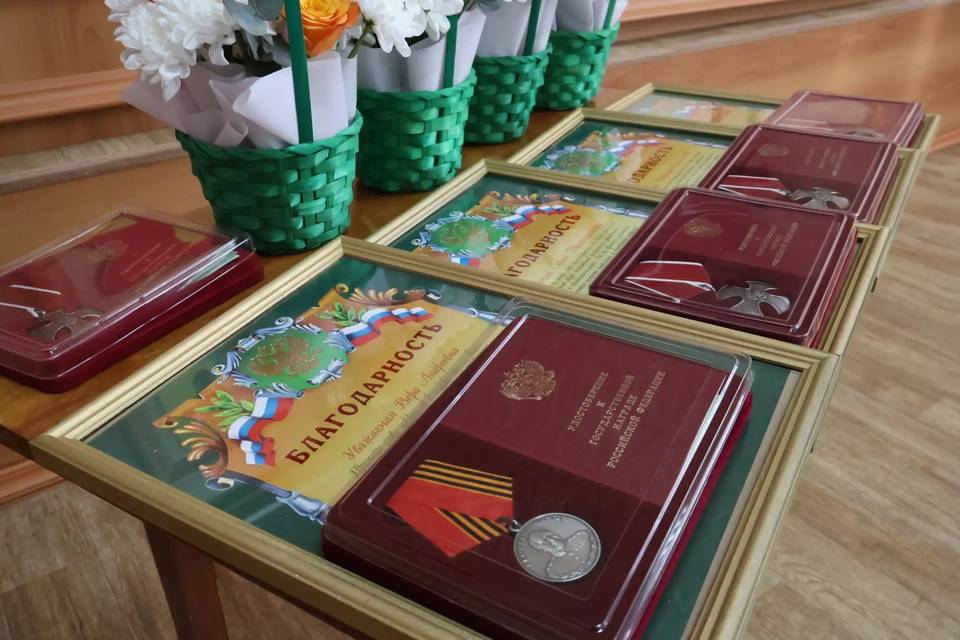 Госнаграды передали родным погибших на СВО волгоградцев