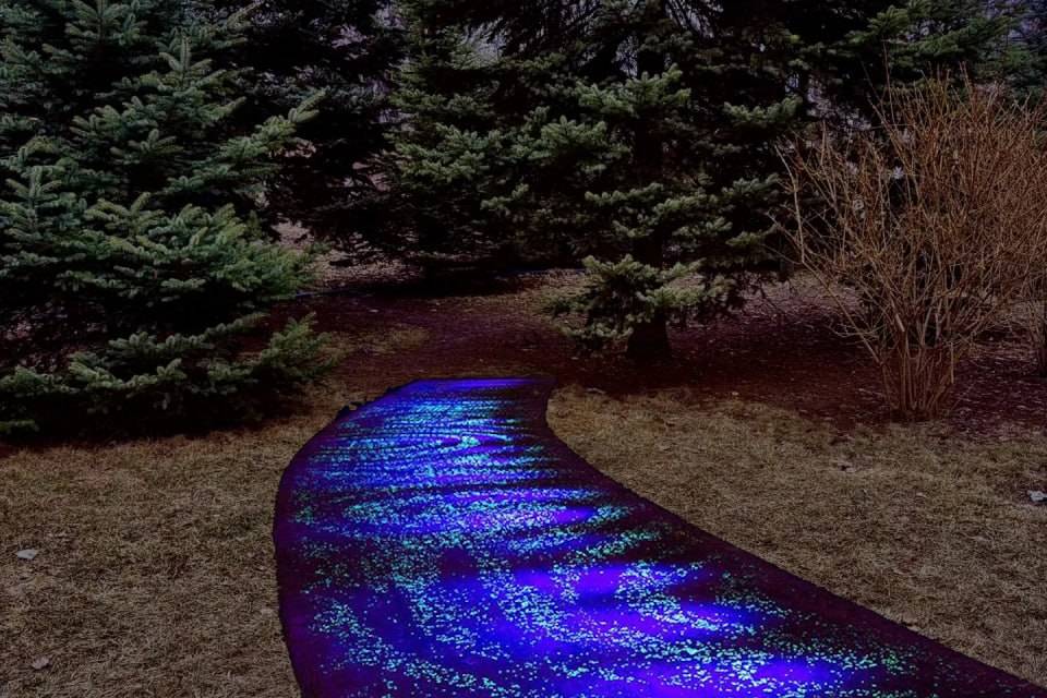 В парке Волжского впервые в области проложат светящиеся дорожки