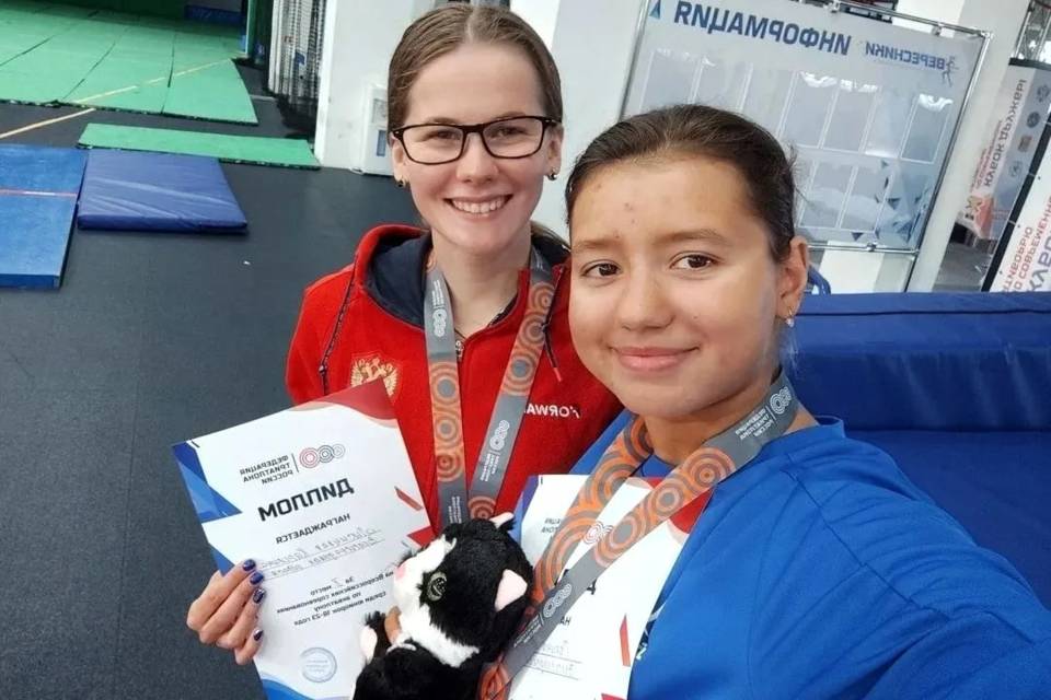 Два серебра завоевали волгоградские акватлонистки в Кирове