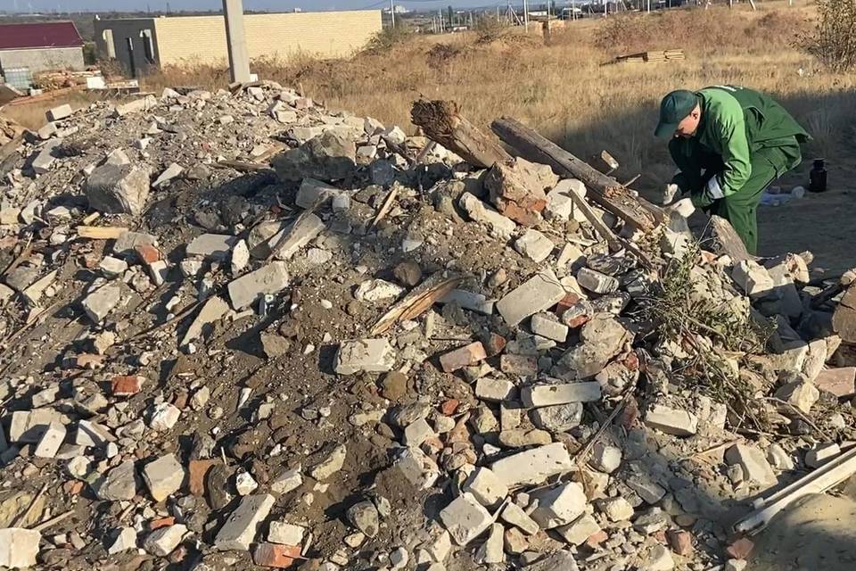 Волгоградец заплатит более 800 тыс. руб. за свалку стройматериалов