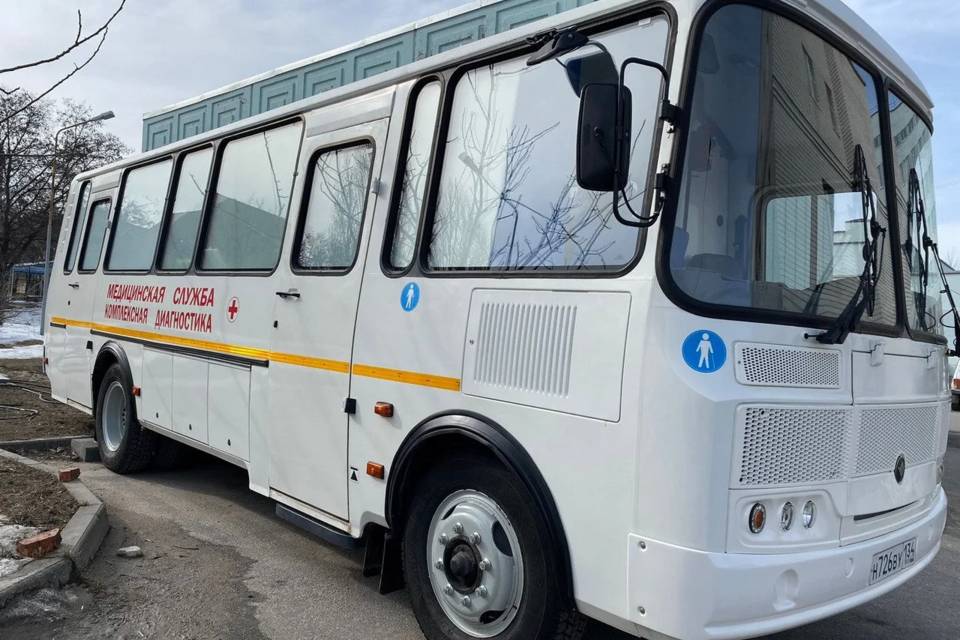 Более 8 тысяч волгоградцев обследовались в мобильных медпунктах