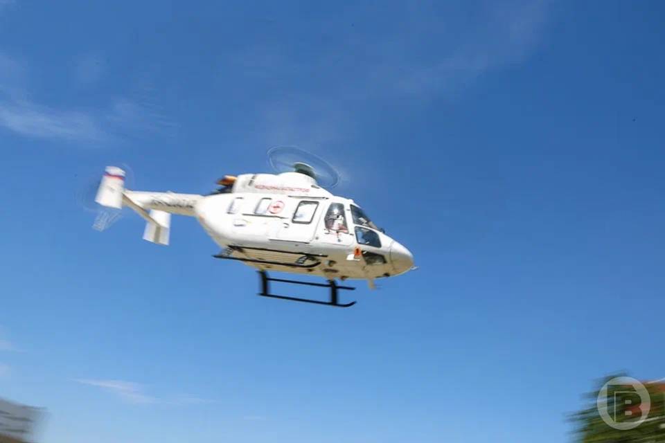 Юного волгоградца с ожогом пищевода и желудка помогла спасти санавиация