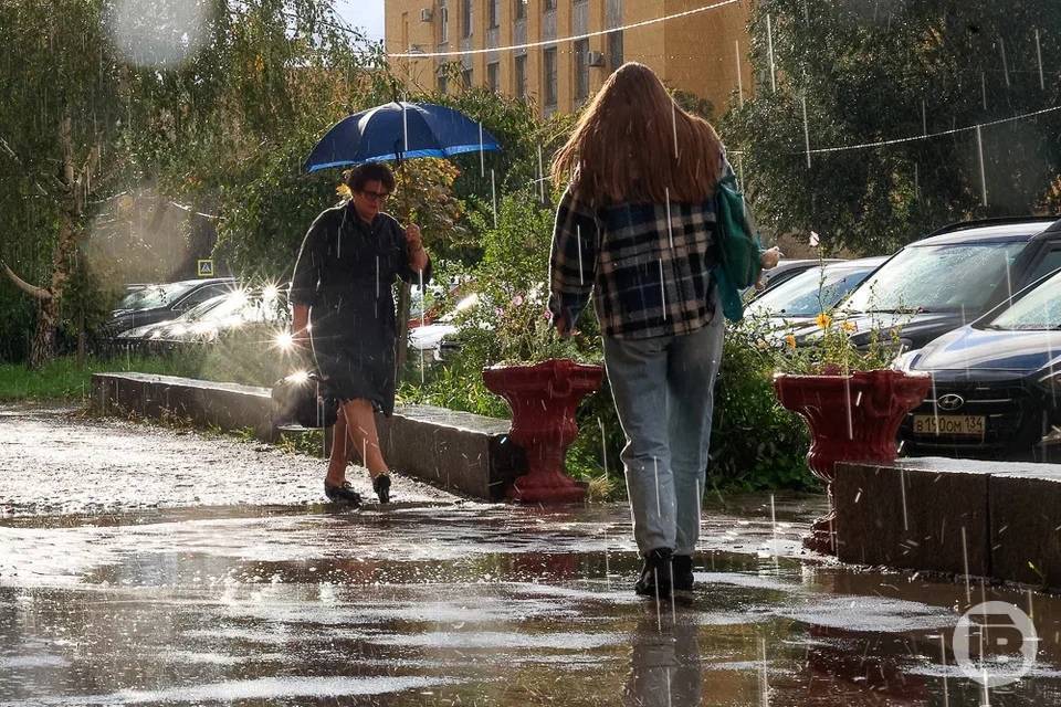 Дожди с грозами будут идти в Волгограде три дня
