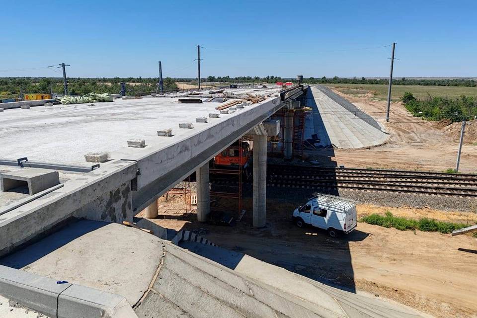В Волгоградской области идет строительство и ремонт девяти мостов и путепроводов