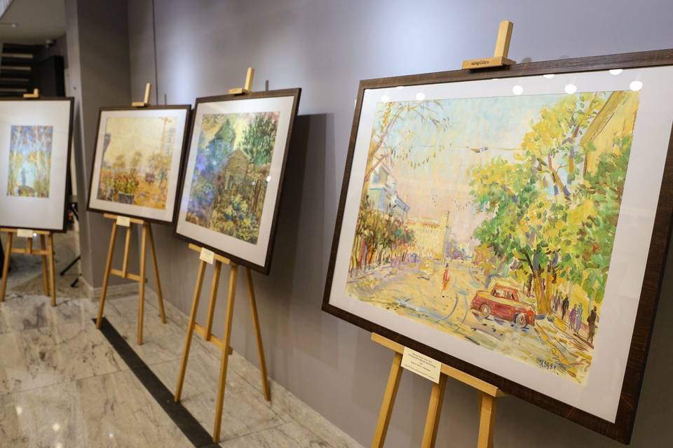 В Волгоградский музей имени Машкова передали коллекцию картин Виктора Лосева