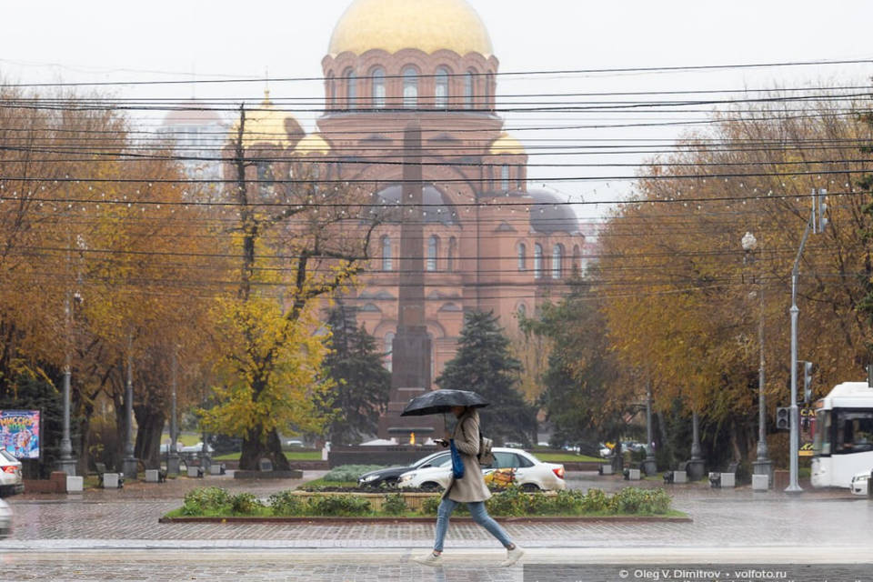 Похолодание и непрекращающийся дождь обещают волгоградцам 14 апреля
