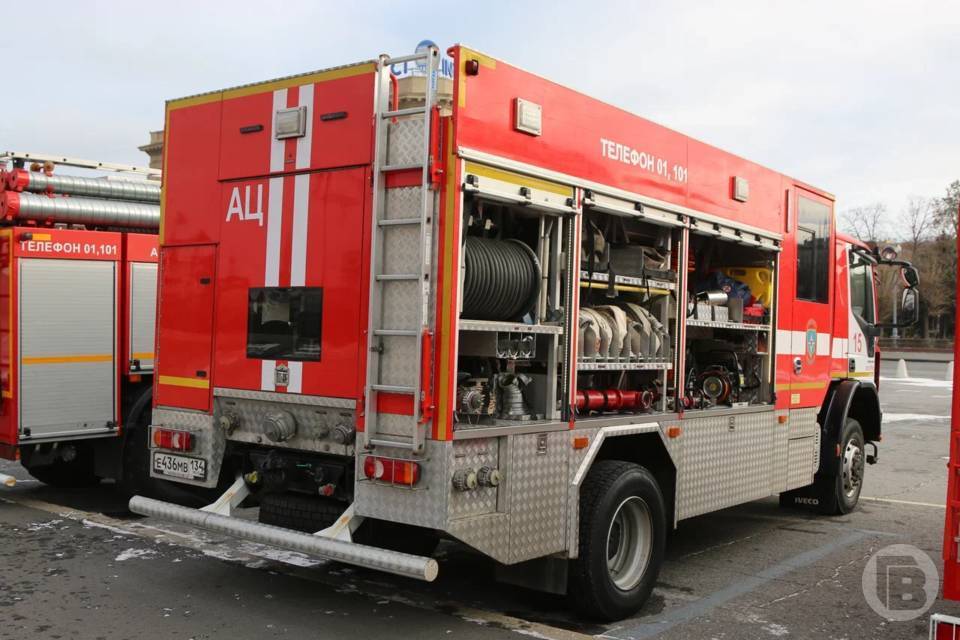 «Газель» загорелась под Волгоградом