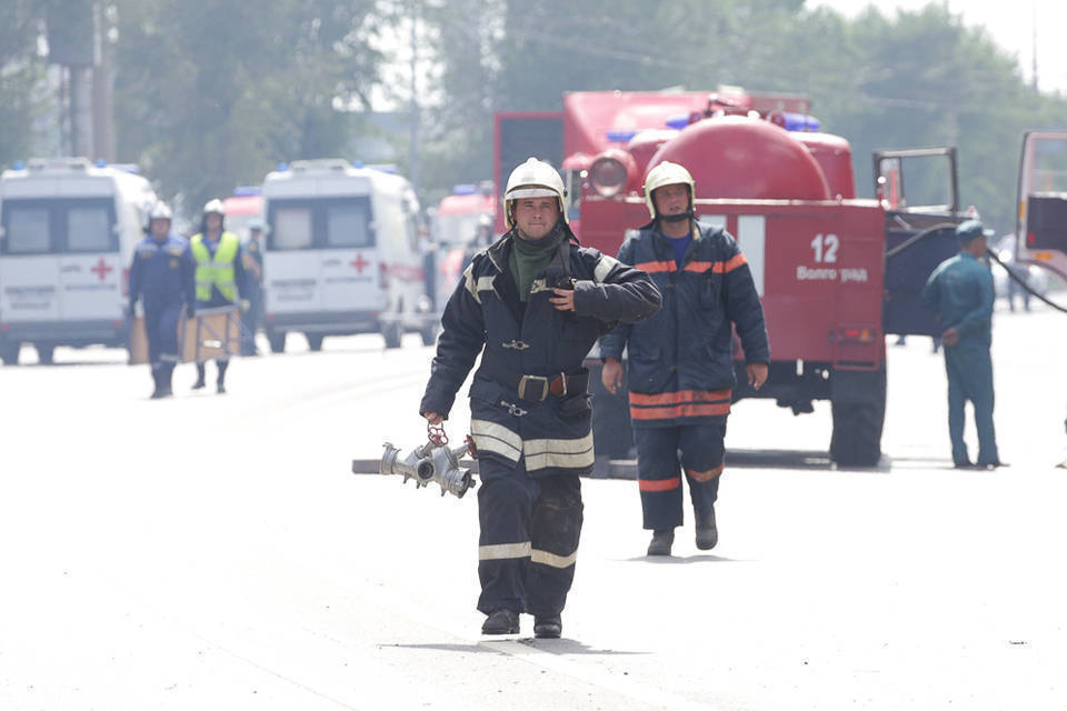 Возгорание нефтепродуктов потушили после атаки БПЛА на Волгоградскую область