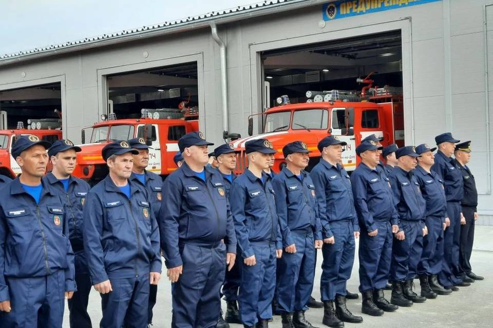 Новое спецподразделение противопожарной службы открыли под Волгоградом
