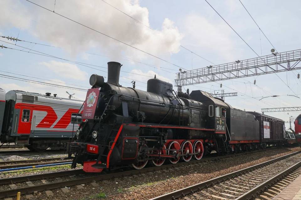 Ретропоезд «Воинский эшелон» приедет в Петров Вал 10 мая