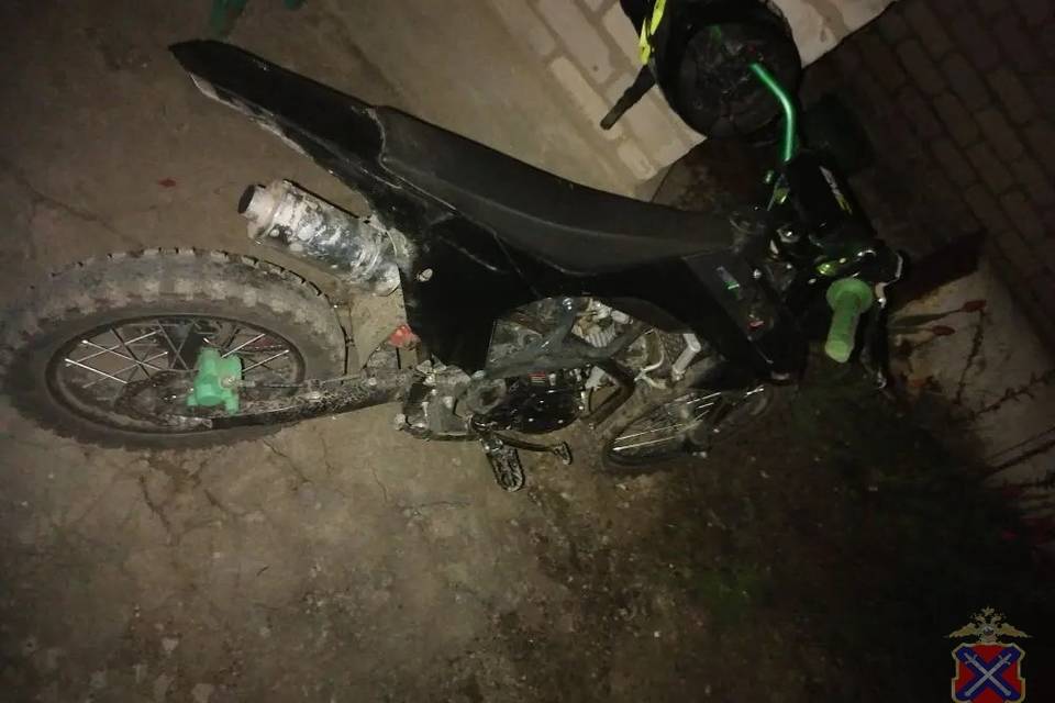 Два мотоциклиста столкнулись под Волгоградом, один из них – школьник