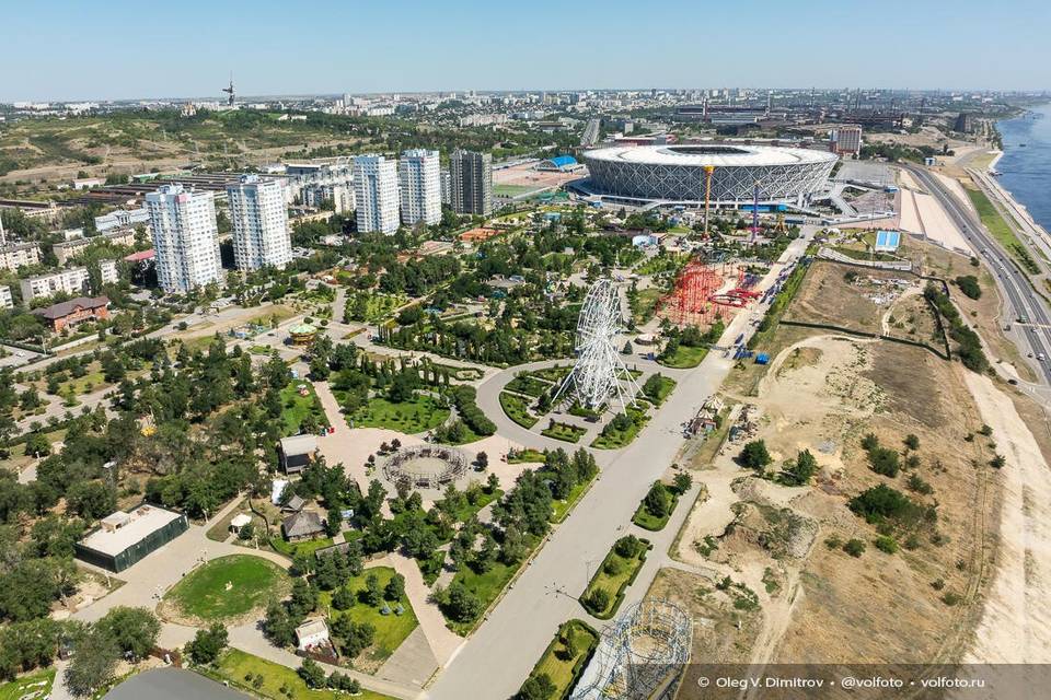 Волгоградский ЦПКиО признан лучшим парком аттракционов в стране
