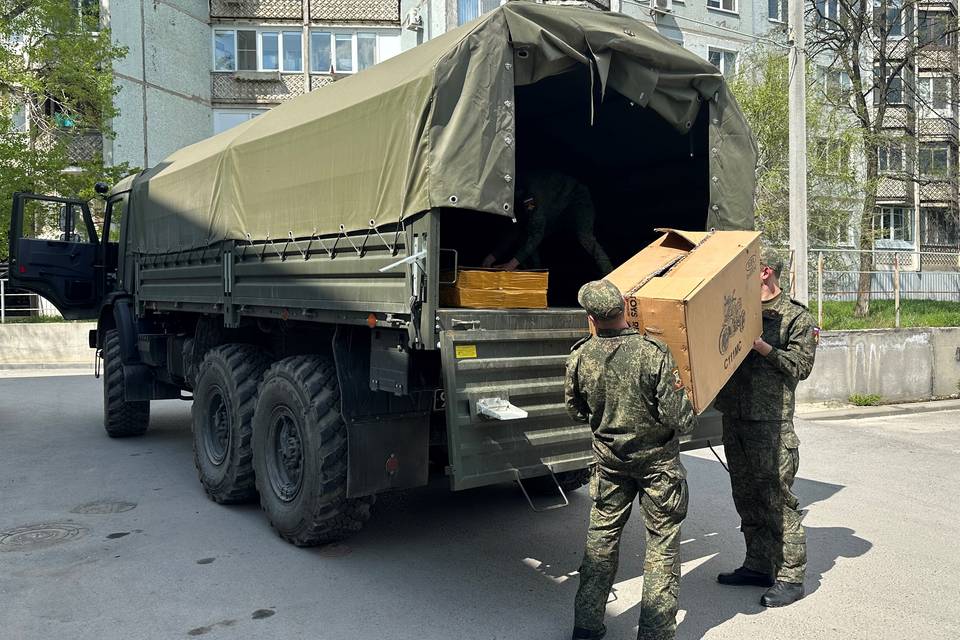 Тактическое спецснаряжение передала Волгоградская область для Минобороны
