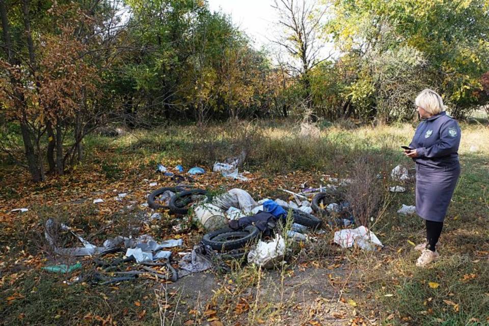 Собственник захламил сельхозугодья отходами потребления под Волгоградом